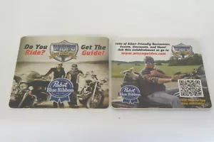Sottobicchiere birra Pabst con guida motociclisti WISCO / uscita regionale - Foto 1 di 1