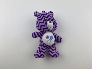 Care Bears KellyToy 2017 Purple Zig Zag Stripe Lollipops Share Bear 8" - Picture 1 of 5