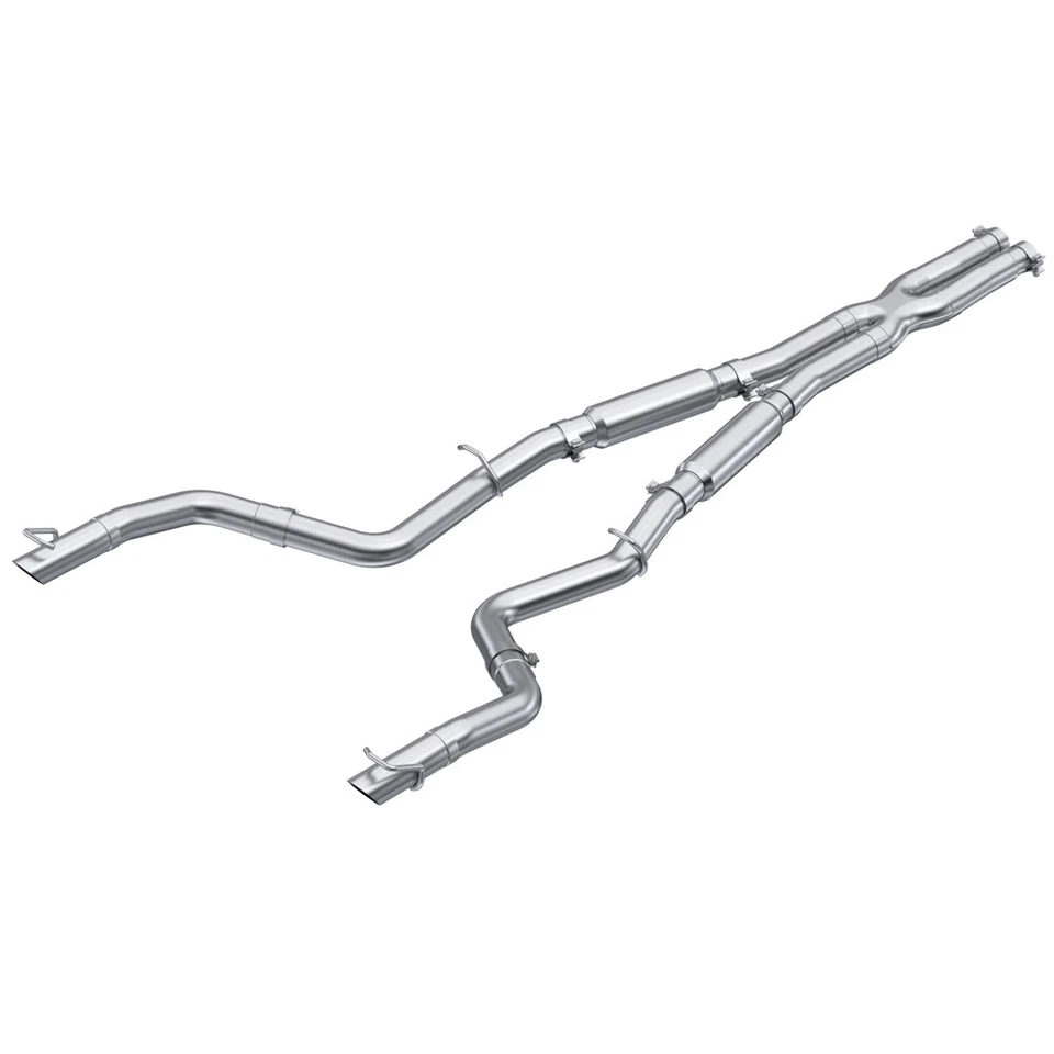 MBRP S7119AL Steel Cat Back Exhaust for 2015-2016 Dodge Charger Chrysler 300 5.7 - Image 1 of 4