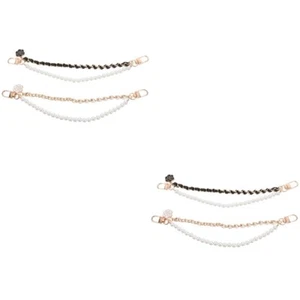 2 PCS Pearl Chain Cellphone Beaded Lanyard Charming Hand-beaded Pendant - Zdjęcie 1 z 12