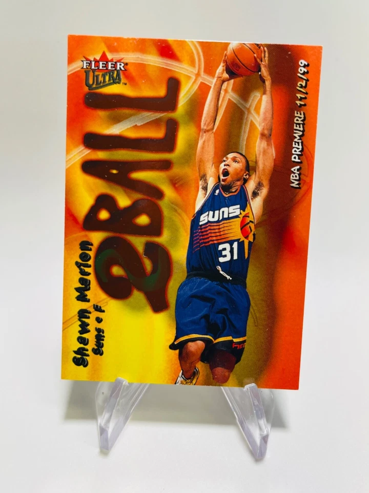 SHAWN MARION 2000-01 Fleer Ultra 2BALL Insert Suns #11 - Image 1 of 2