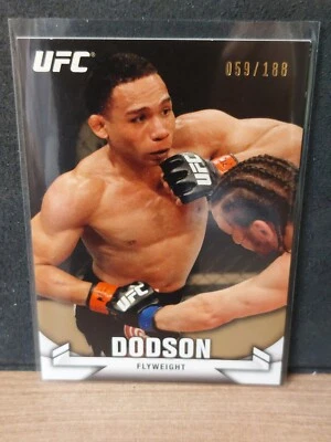 John Dodson #93 2013 Topps UFC Knockout Gold #059/188 - Image 1 of 2