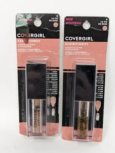 Covergirl Exhibitionist Liquid Glitter High Shimmer Eyeshadow #4 LA VIE Lot of 2 - Picture 1 of 2