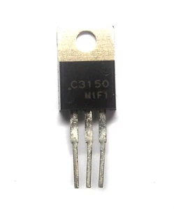 5pc NPN Switching Transistor 2SC3150 C3150 Veco=800V Ic=3A * 50W TO-220AB Sanyo - Picture 1 of 2