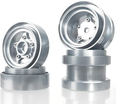 Juego de llantas Beadlock de aluminio para Tamiya Grasshopper/Hornet/Frog Buggy Champ Foto 1 de 4