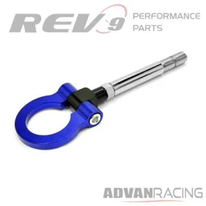 para adaptarse a 13-16 FR-S JDM gancho de remolque apariencia anillo azul aluminio - Imagen 1 de 1