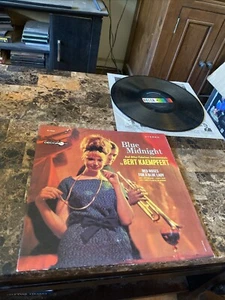 Blue Midnight Bert Kaempfert 12" Vinyl Record Vintage LP Jazz Big Band 1964 - Picture 1 of 4