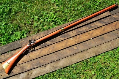 Réplica de rifle largo Kentucky Denix sin disparar - Flintlock - Guerra Revolucionaria Foto 1 de 4