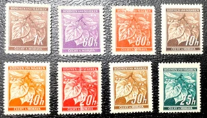 1939 WWII Nazi Germany Occupied Czech Bohemia & Moravia MintStamps Linden Leaves - Picture 1 of 1
