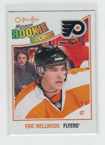10/11 OPC Philadelphia Flyers Eric Wellwood Marquee Rookie RC card #602 - Picture 1 of 2