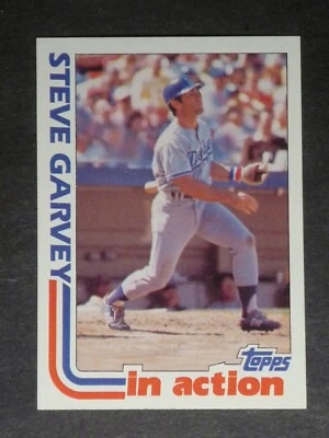 1982 Topps Steve Garvey In Action #180 Dodgers NM/MT or Better 002 - Image 1 of 2