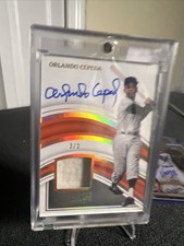 2023 Immaculate ORLANDO CEPEDA Jersey Auto /2