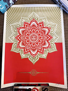 Shepard Fairey "Mandala" OBEY Screen Print  *Signed AP Artist Proof