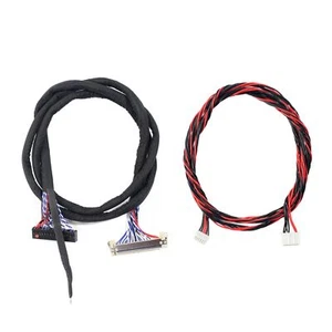 LCD Screen Cable FIX-30P 2ch 8bit 80cm With 6Pin 1.0mm Pitch Backlight Cable - Picture 1 of 2