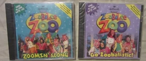 Two New ZooBiLee Zoo CD's "Go Zoobalistic" & "Zoomin' Along" Sealed In Package - Picture 1 of 4