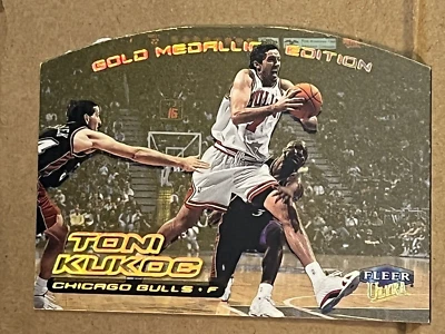 1999-00 FLEER ULTRA - GOLD MEDALLION - TONI KUKOC BULLS #109G - Image 1 of 2