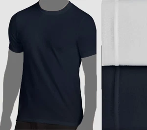 Galaxy By Harvic Men's Blue White Sleeve 2-Pack Crewneck Casual T-Shirt Size M - Picture 1 of 1