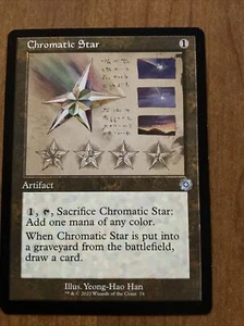 MTG Magic Chromatic Star Brothers War Retro Schematic NM - Picture 1 of 1