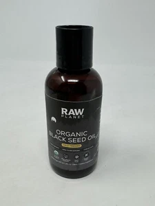 Raw Planet Organic Black Seed Oil - Cold Pressed Liquid Supplement 4oz - Picture 1 of 4