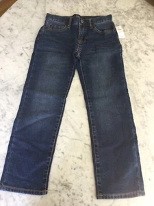 NWT Gapkids medium Blue Regular Fit Straight Leg stretch denim jeans 7 - Picture 1 of 4