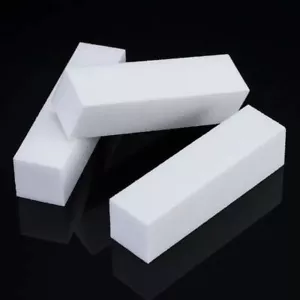 Nail Buffer Block Sanding File Acrylic Art Buffing Block Washable Nail Files UK - Picture 1 of 19