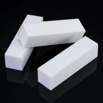 Nail Buffer Block Sanding File Acrylic Art Buffing  Block Washable Nail Files UK - Image 1 of 4