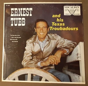 Ernest Tubb & His Texas Troubadours by Vocalion Records 33rpm VINYL LP - Picture 1 of 3