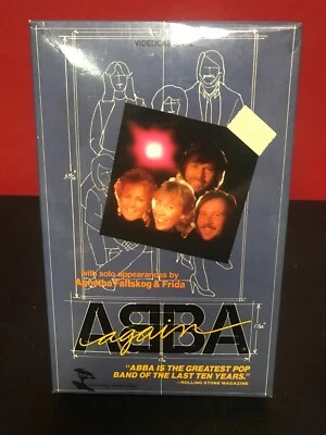 ABBA: AGAIN (1983; with Frida & Agnetha) [Fat VHS] - FREE SHIPPING! - Image 1 of 3