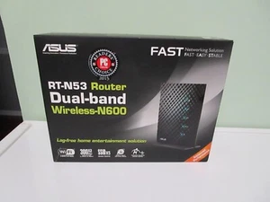 ASUS RT-N53 router dual band wireless-N 600 in  original box - Picture 1 of 9
