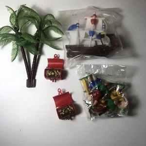 Marx Piraten Lot Vintage Made In Hong Kong Handbemalt - Bild 1 von 11