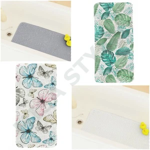NEW EXTRA LONG PVC ANTI NON SLIP SOFT CUSHIONED SUCTION CUPS BATH SHOWER MAT - Picture 1 of 5