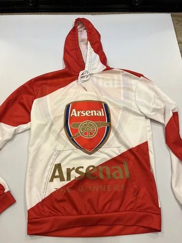 Arsenal Gunners Hoodie Pullover Hooded Sweatshirt Soccer Club Size Small Cover