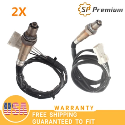 2PCS O2 Lambda Oxygen Sensors Upstream & Downstream For Saab 9-3 00-03 2.0 B205R - Imagen 1 de 4