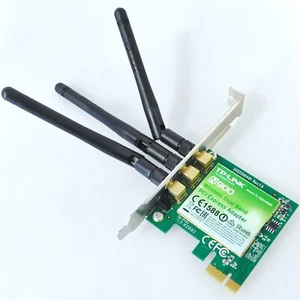 TP-Link TL-WDN4800 N900 PCi-Express WLAN Adapter DualBand 450Mbps ~mit Rechnung - Bild 1 von 4