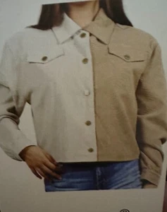 GIACCA CAMICIA WRANGLER DONNA CORDUORY SHACKET TAGLIATA - Foto 1 di 2