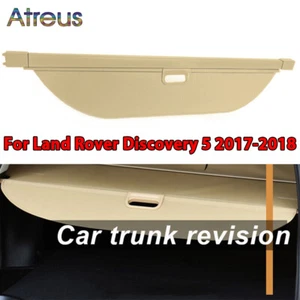 Rear Trunk Cargo Cover Beige For Land Rover Discovery 5 Security Shield Shade - Picture 1 of 4