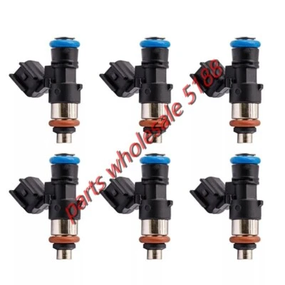 Inyector de combustible 6 piezas para Ford Taurus Edge Explorer Flex Mustang Lincoln 2011-2019 Foto 1 de 4