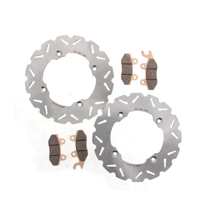 2014 Can-Am Maverick XRS DPS 1000R 4x4 Front RipTide Brake Rotors & Brake Pads Foto 1 de 4