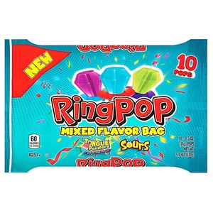 Ring Pop einzeln verpackt Großpackung Lutscher Variety Pack - 10 Stück 10 - Bild 1 von 6