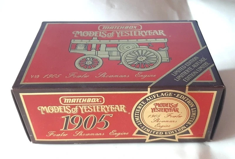 Matchbox  Models of Yesteryear  Y19 1905 Fowler Showmans Engine sc.1:43 - Immagine 1 di 4