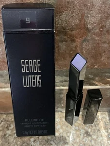 Serge Lutens Allumette Matte Lipstick in Purple Shade 9 - Brand New 0.9g - Picture 1 of 1