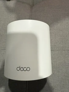 1X TP-Link DECO AX4300 PRO Mesh Wi-Fi 6 Router + OEM Power Cable Apple PC - Picture 1 of 5