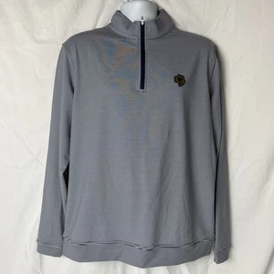 Peter Millar Herren L Notre Dame Navy 1/4 Zip Pullover Fighting Irish Performance - Bild 1 von 9