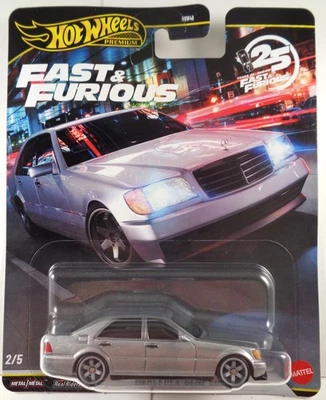HOT WHEELS 2026 FAST AND FURIOUS 25TH ANNIVERSARY MERCEDES -BENZ 500 SEL - Image 1 of 3
