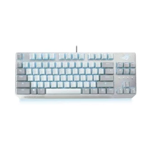 ASUS X806 STRIX SCOPE NX TKL Moonlight White Brown Switch Wired Mechanical RGB G - Picture 1 of 5