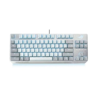 ASUS X806 STRIX SCOPE NX TKL Moonlight White Brown Switch Wired Mechanical RGB G - Image 1 of 4