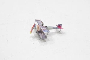 Bi Plane Upcycled Toy Tin Bi Plane - Picture 1 of 2