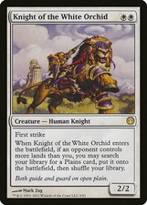 Knight of the White Orchid Duel Decks: Knights vs. Dragons MP MTG