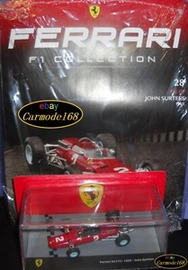 Ferrari 512 F1 John Surtees #2 1965 1:43 + N 28 Ferrari F1 Collection Italy - Foto 1 di 3
