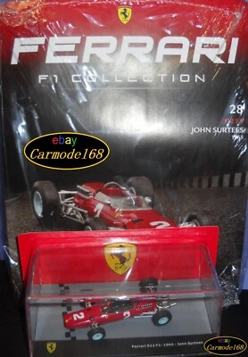 Ferrari 512 F1 John Surtees #2 1965 1:43 + N 28 Ferrari F1 Collection Italy - Immagine 1 di 3
